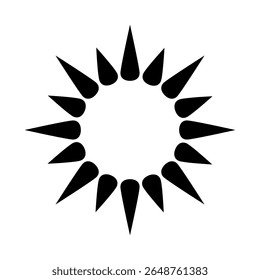 Vetor de ícone de flores. Sinal de ilustração de jardim. Símbolo de estufa. Ícone da Web de flores. Design de símbolo conservatório para web e app.