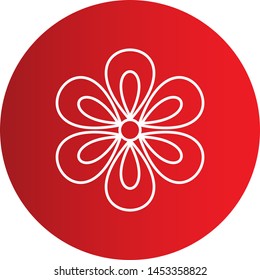 Flowers icon for your project
