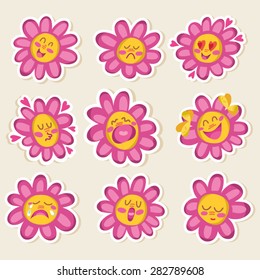 Flowers icons.
