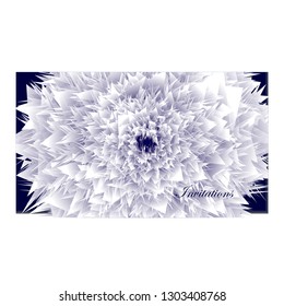 Flowers . Invitation card. Flowers background.