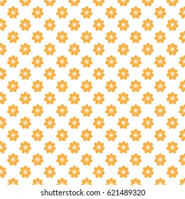 Flowers isolated on white background