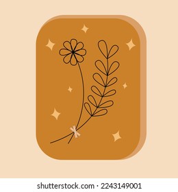 Resumen de la hoja de flores y el elemento estrella