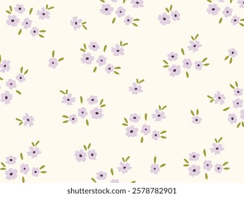 Flowers and leaf's wall art vector background. Foliage line art drawing with abstract shape. Abstract Plant Art design for print, cover, wallpaper, Minimal and natural wall art. Vector illustration.