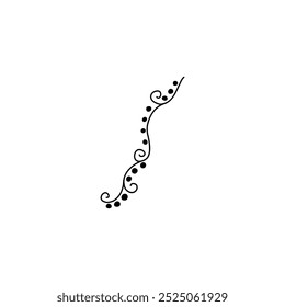 Elementos de flores y hojas diseñados en tonos negros para decoraciones, tarjetas, fondos, marcos, bordes, patrones de papel, patrones de tela, decoraciones temáticas de primavera, scrapbooking y más editables 