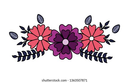 flowers leaves foliage
