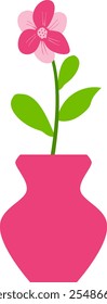 flowers leaves stems in a pot beautiful nature plant garden
