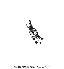 Flowers line icon