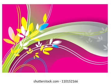 flowers, nature, leaves