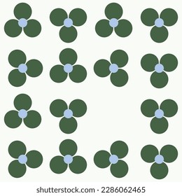 Flowers on a light background