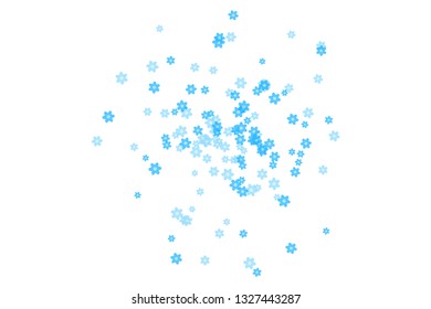 Flowers on white background. Template for design