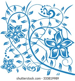 flowers ornament