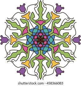 Flowers ornament