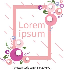 Flowers Paper Template