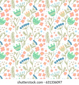 Flowers pattern