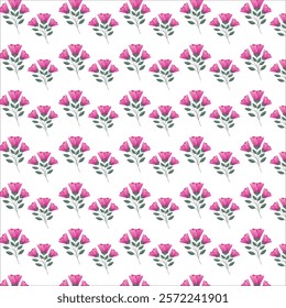 Flowers pattern design without background