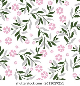 Flowers pattern, floral pattern, textıle seamless, cute flowers 