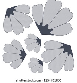 flowers pattern isolated icon