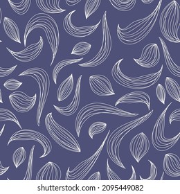 flowers pattern. line illustrations. pencil drawing. linear vector pattern, abstract leaves, white line of leaf or flower, floral. graphic clean design for fabric, event, wallpaper etc. line design