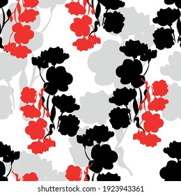 Flowers Pattern Seamless background ornament vector, floral pattern.