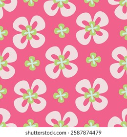 Flowers pattern, Textıle seamless, Beautifull Flowers