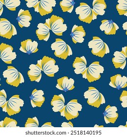 Flowers pattern, Textıle seamless, Cute flowers 