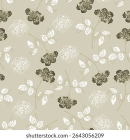 flowers pattern, textıle seamless, floral pattern, green flowers pattern