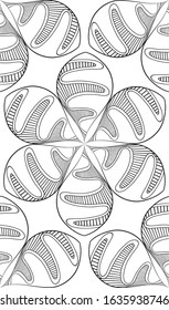 Flowers pattern seamless,Seamless pattern with leaves.Design vector flowers pattern.