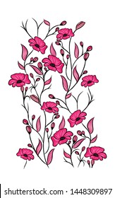 flowers pattern pattern texture background pop beauty
