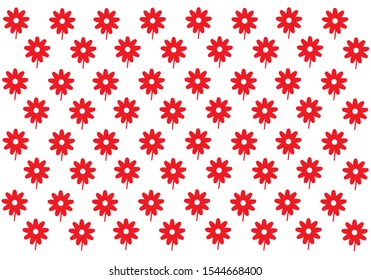 flowers pattern textures background colorful.-vector illustration
