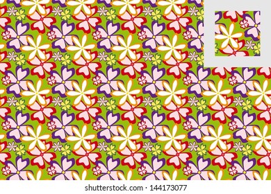 flowers pattern | vector