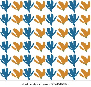 flowers pattern.Seamless Floral pattern vector illustration. on a white background.print for fabric, posters, shirts, cards, invitations, stickers, banners.