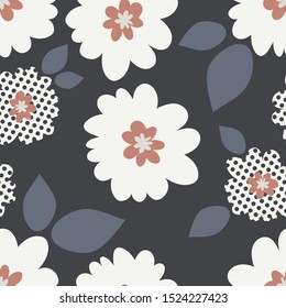 Flowers pattern.Wallpaper, Abstract background,Tablecloths, Clothes, Shirts, Dresses, Pants, Packaging and any desired idea-EPS10