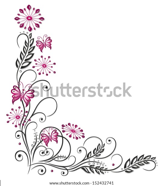 Free Free 168 Pink And Black Butterfly Svg SVG PNG EPS DXF File