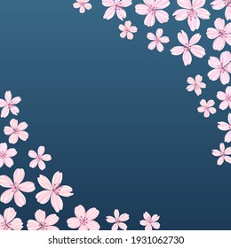 Flowers and plants Frame template