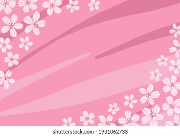 Flowers and plants Frame template