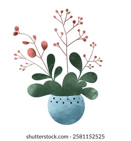 Flowers and plants Vector,  House plants in pots. Potted plants for home. Vector illustration with white isolated background, Vector illustration, House plants and flowers in pot,  Houseplants, flower