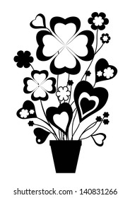 Flowers in the pot