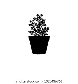 flowers in a pot icons