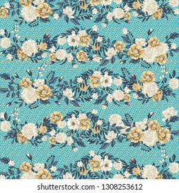 Flowers print pattern