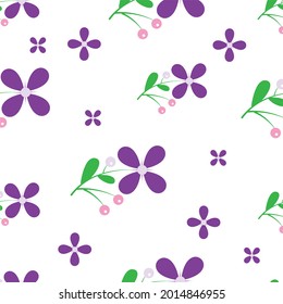 flowers purple pattern background texture