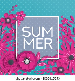 flowers with realistic shadow to banner or promotions. Background with anemones can be used for a magazine, web, advertising.
