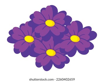 flowers retro and nostalgic neon