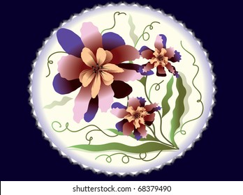 Flowers in the round