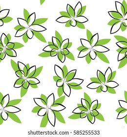 flowers seamless