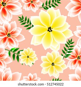 flowers seamless backgraund