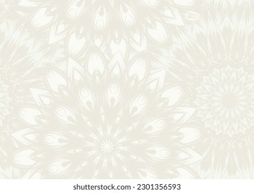 Flowers. Seamless floral background. Pastel. Tracery handmade nature ethnic fabric backdrop pattern. Textile design texture. Decorative color art. Vector