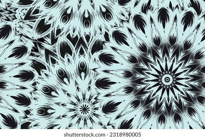 Flowers. Seamless floral background. Tracery handmade nature ethnic fabric backdrop pattern. Textile design texture. Decorative color art. Vector