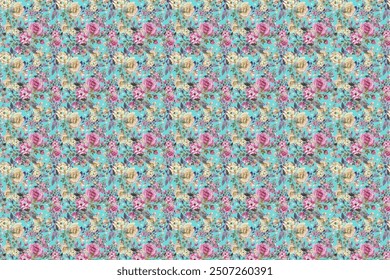 flowers. Seamless floral pattern. Plant design for fabric, cloth design, covers, manufacturing, wallpapers, print, gift wrap and scrapbooking.