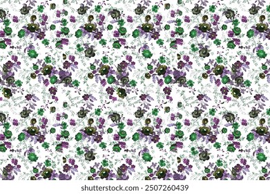 flowers. Seamless floral pattern. Plant design for fabric, cloth design, covers, manufacturing, wallpapers, print, gift wrap and scrapbooking.