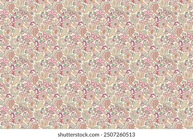 flowers. Seamless floral pattern. Plant design for fabric, cloth design, covers, manufacturing, wallpapers, print, gift wrap and scrapbooking.
